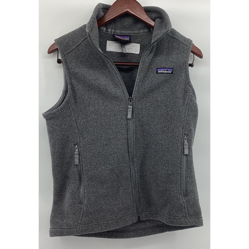 Patagonia Women's Classic Synchilla Vest Full Zip Gray Size Small STY23015